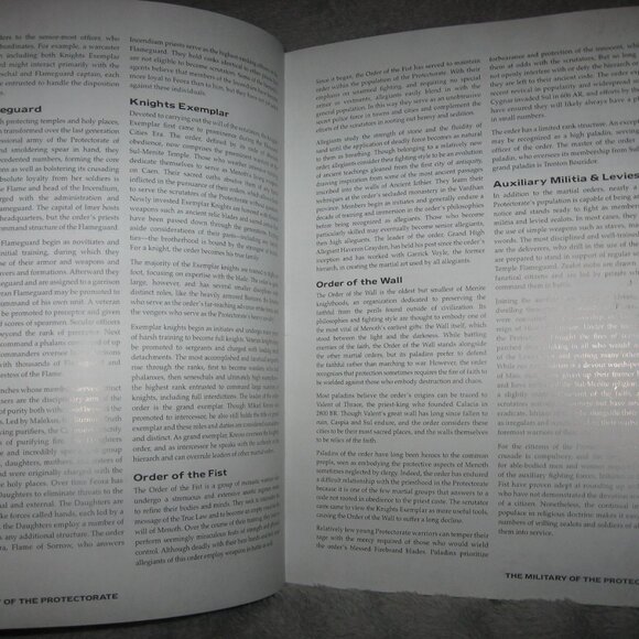 Warmachine RPG Softcover Book Protectorate of Menoth Command 2409A6 - Picture 6 of 9